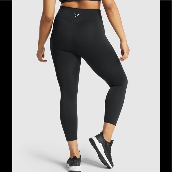 Gymshark - Black Training 7/8 Leggings - Size XS - Picture 1 of 5